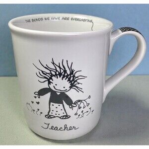 Enesco Marci Teacher Mug "The Bonds We Have Are Everlasting"